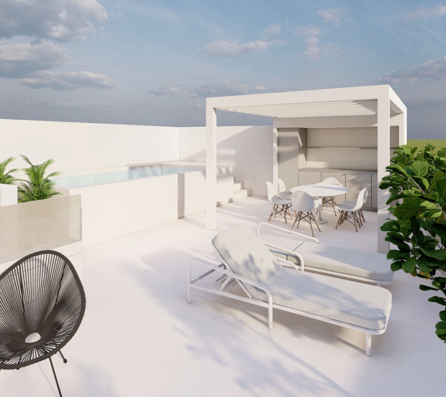 Calle del Mar, 38, Pilar de la Horadada, Comunidad Valenciana, 0 , 2 Habitaciones Habitaciones,2 BathroomsBathrooms,Bungalow planta alta,Comprar,Calle del Mar, 38,0,1963