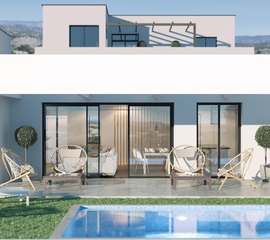 Finestrat, Alicante, Comunidad Valenciana, España, 0 , 3 Habitaciones Habitaciones,2 BathroomsBathrooms,Chalet,Comprar,Plaça Alfarella. Sector 13, 5K,0,2267