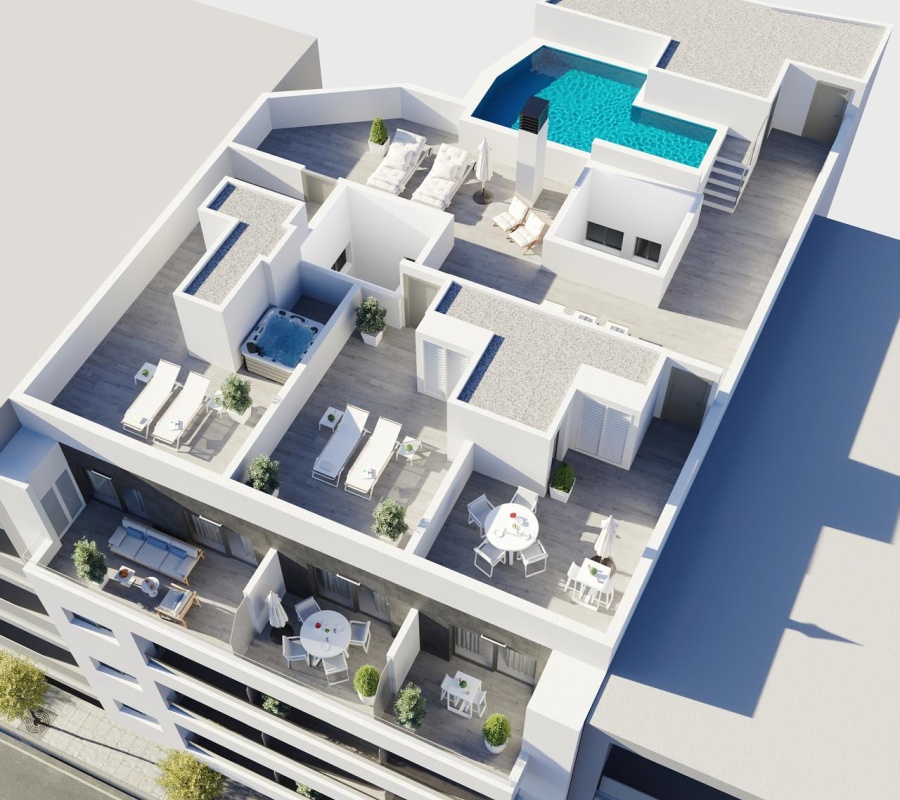 Calle Maria Parodi, 12, Torrevieja, Comunidad Valenciana, 0 , 2 Habitaciones Habitaciones,2 BathroomsBathrooms,Apartamento,Comprar,Calle Maria Parodi, 12,0,2491