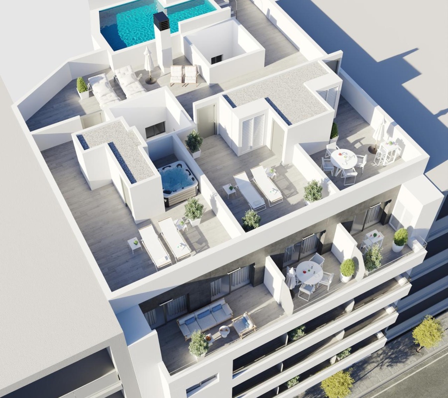 Calle Maria Parodi, 12, Torrevieja, Comunidad Valenciana, 0 , 2 Habitaciones Habitaciones,2 BathroomsBathrooms,Apartamento,Comprar,Calle Maria Parodi, 12,0,2491