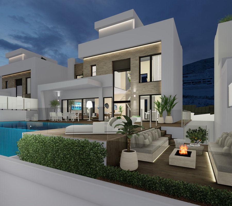 Finestrat, Alicante, Comunidad Valenciana, España, 0 , 4 Habitaciones Habitaciones,5 BathroomsBathrooms,Villa,Comprar,Carrer de Puerto Rico, 1,0,2556