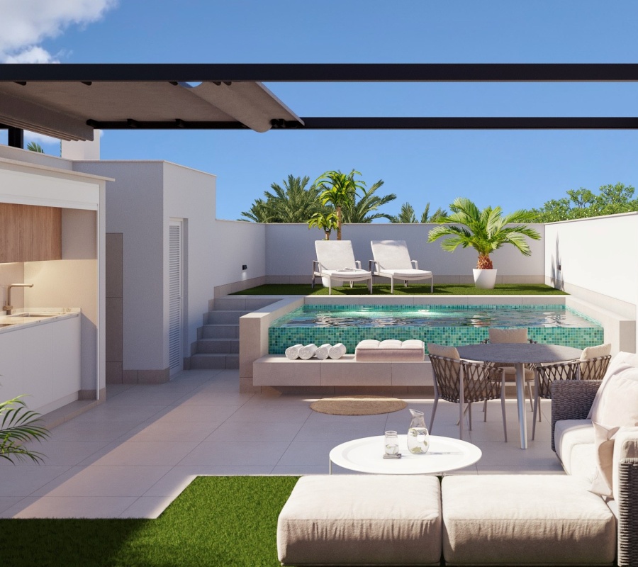Pilar de la Horadada, Alicante, Comunidad Valenciana, España, 0 , 3 Habitaciones Habitaciones,2 BathroomsBathrooms,Bungalow planta baja,Comprar,Calle Sol, 24,0,2574