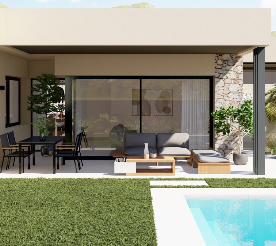 Altaona Golf & Country Village, Murcia, Región de Murcia, España, 0 , 3 Habitación Habitaciones,2 BañoBathrooms,Chalet,Comprar,Calle Vial 1 Mosa Trajectum, 308,0,2742