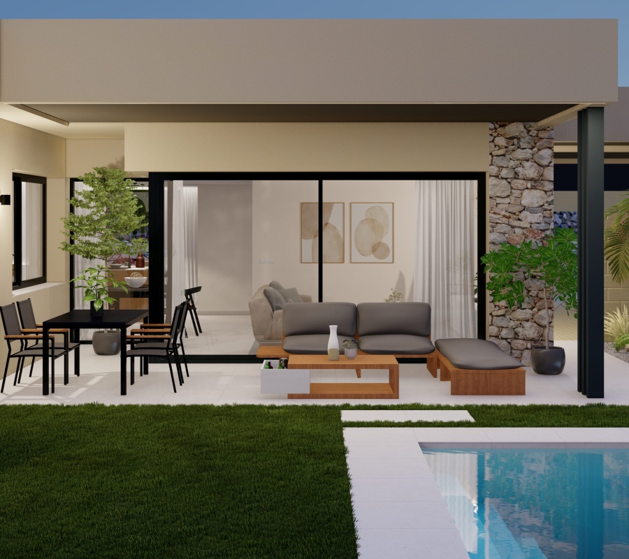 Altaona Golf & Country Village, Murcia, Región de Murcia, España, 0 , 3 Habitación Habitaciones,2 BañoBathrooms,Chalet,Comprar,Calle Vial 1 Mosa Trajectum, 308,0,2742