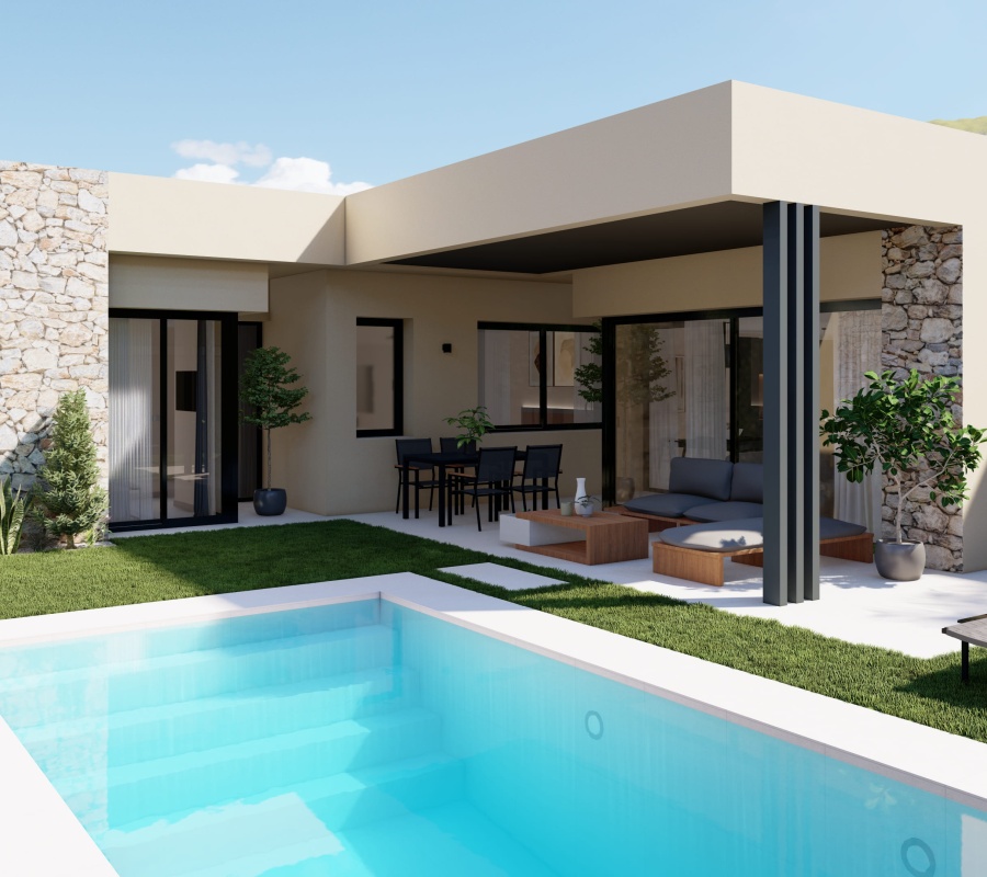 Altaona Golf & Country Village, Murcia, Región de Murcia, España, 0 , 3 Habitación Habitaciones,2 BañoBathrooms,Chalet,Comprar,Calle Vial 1 Mosa Trajectum, 308,0,2742