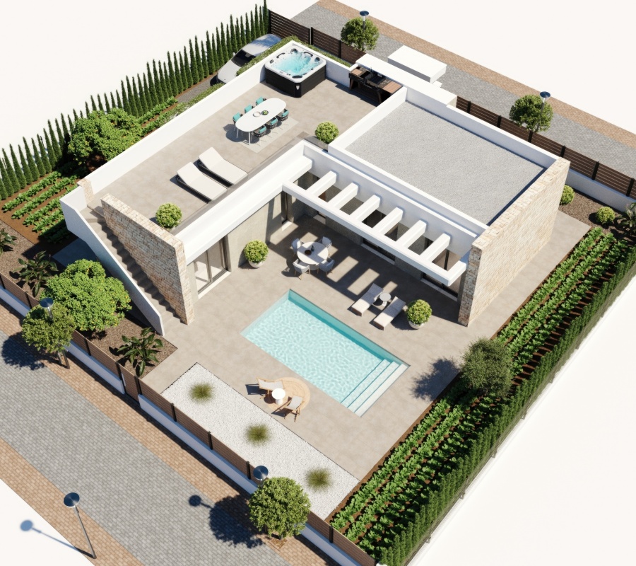 Hacienda del Alamo Golf, Murcia, Región de Murcia, España, 0 , 3 Habitación Habitaciones,2 BañoBathrooms,Chalet,Comprar,Calle Lituania, 49,0,2807