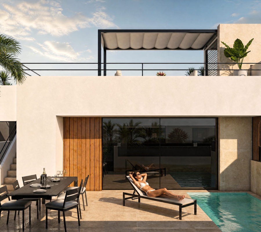 Alhama de Murcia, Murcia, Región de Murcia, España, 0 , 2 Habitación Habitaciones,2 BañoBathrooms,Adosado,Comprar,Bulevar Central de las Cañadas, 20,0,2830
