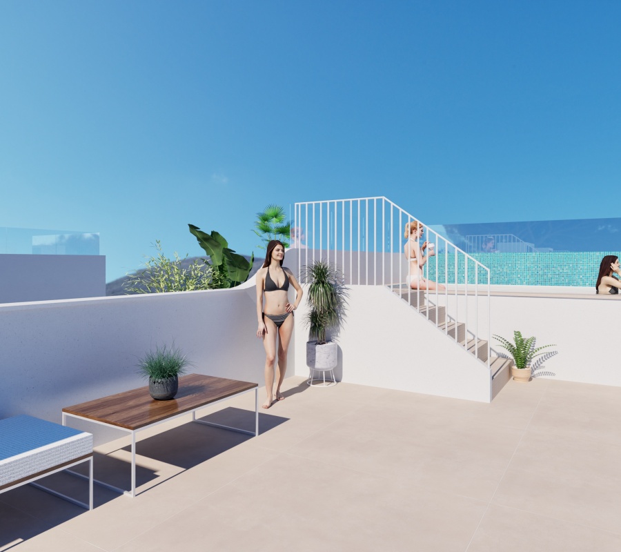 Torre de la Horadada, Alicante, Comunidad Valenciana, España, 0 , 2 Habitaciones Habitaciones,2 BathroomsBathrooms,Bungalow planta alta,Comprar,Calle Salar, 146,0,1410