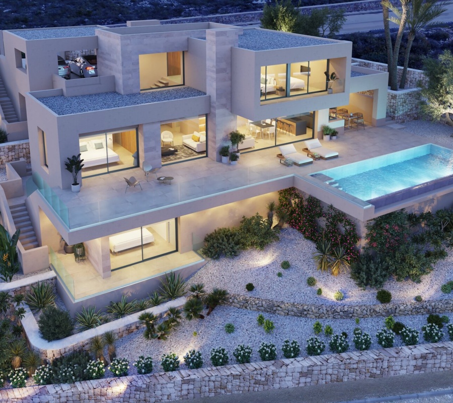 Cumbre del Sol, Alicante, Comunidad Valenciana, España, 0 , 4 Habitaciones Habitaciones,5 BathroomsBathrooms,Villa,Comprar,Calle Jazmines, 98J,0,1652
