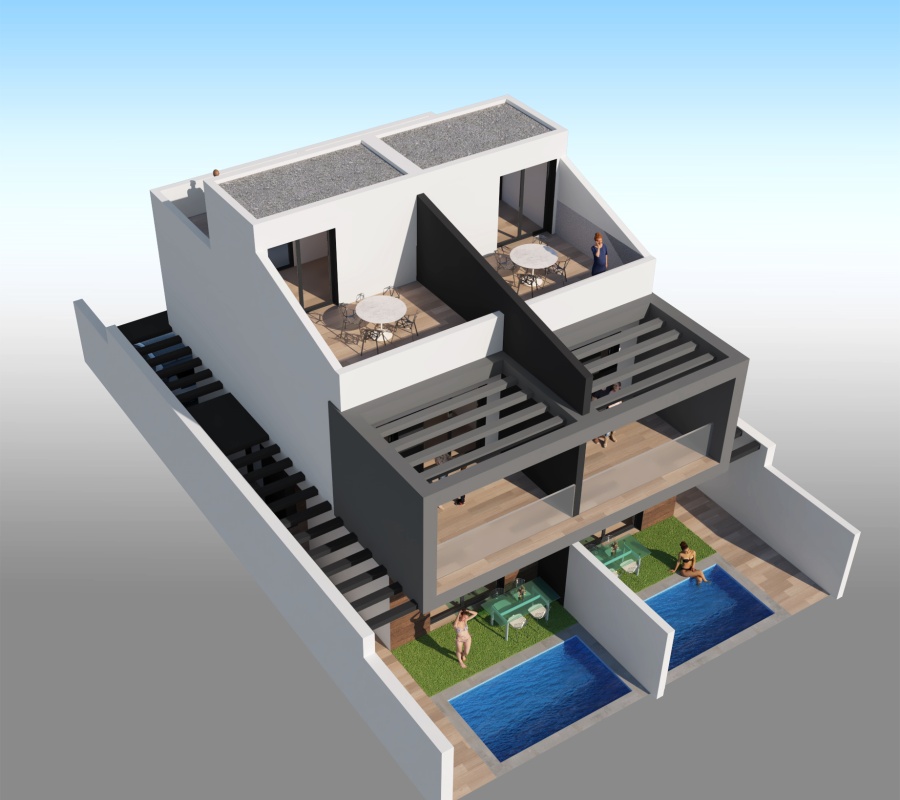 San Javier, Murcia, Región de Murcia, España, 0 , 3 Habitaciones Habitaciones,3 BathroomsBathrooms,Pareado,Comprar,Calle San Telmo, 7,0,1843